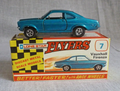 Picture of Lone Star Flyers 7 Vauxhall Firenza Turquoise/Blue
