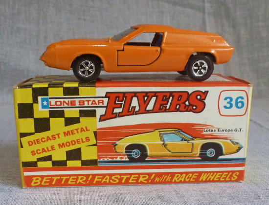 Picture of Lone Star Flyers 36 Lotus Europa Orange