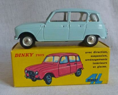 Picture of French Dinky Toys 518 Renault 4L Pale Blue