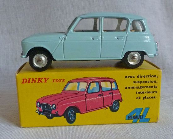 Picture of French Dinky Toys 518 Renault 4L Pale Blue