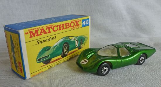 Picture of Matchbox Superfast MB45c Ford Group 6 Lighter Green F Box