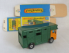 Picture of Matchbox Superfast MB17e AEC Horse Box Orange with Green Rear with MINT UNFOLDED BOX!