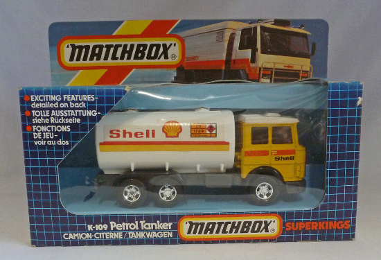 Picture of Matchbox SuperKings K-109 Shell Petrol Tanker