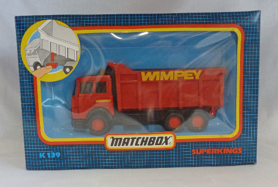 Picture of Matchbox SuperKings K-139 Iveco Tipper Truck "Wimpey" Red