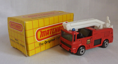 Picture of Matchbox Yellow Box MB63 [MB13] Snorkel Fire Truck
