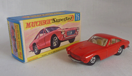 Picture of Matchbox Superfast MB75b Ferrari Berlinetta Red