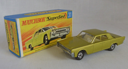 Picture of Matchbox Superfast MB31c Lincoln Continental Hollow NW G Box