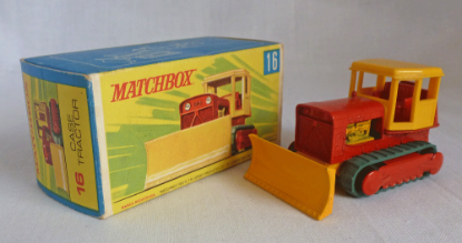 Picture of Matchbox Toys MB16d Case Tractor OY Blade G Box