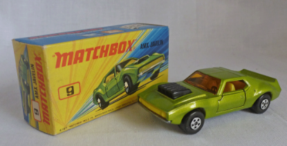 Picture of Matchbox Superfast MB9e AMX Javelin Pale Green with Lemon Interior
