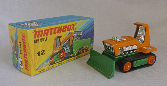 Picture of Matchbox Superfast MB12e Big Bull with no.2 Casting i2 Box