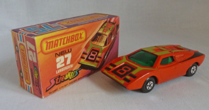 Picture of Matchbox Superfast MB27e Lamborghini Countach Streakers GREEN WINDOWS