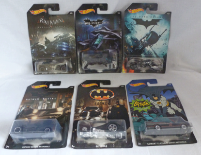 Picture of HotWheels Batman 2014 Set of 6