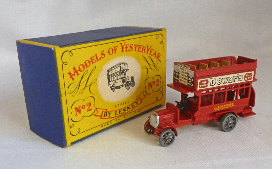 Picture of Matchbox Models of Yesteryear Y-2a B Type Bus A Box