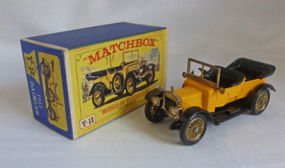 Picture of Matchbox Models of Yesteryear Y-13b 1911 Daimler Black Seats 