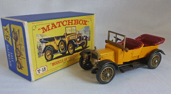 Picture of Matchbox Models of Yesteryear Y-13b 1911 Daimler Red Seats [C] 