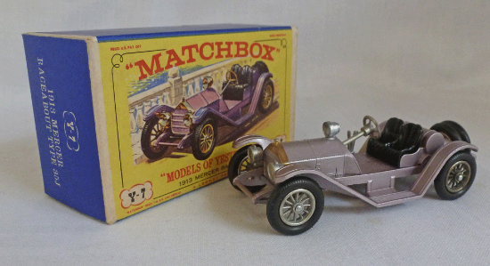 Picture of Matchbox Models of Yesteryear Y-7b Mercer Raceabout Lilac D3 Box