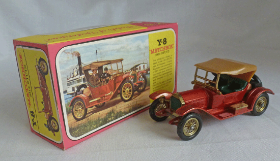 Picture of Matchbox Models of Yesteryear Y-8c 1914 Stutz Red F Box