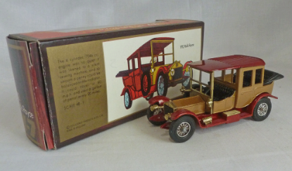 Picture of Matchbox Models of Yesteryear Y-7c 1912 Rolls Royce Gold H Box