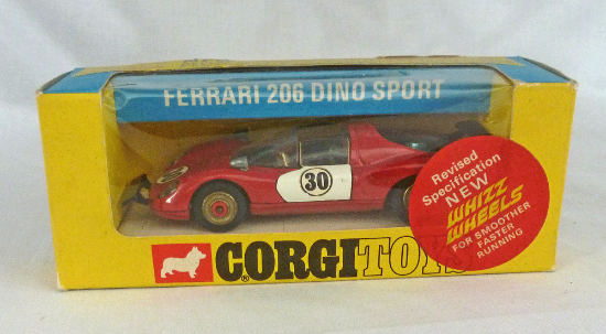 Picture of Corgi Toys 344 Ferrari 206 Dino Sport Red