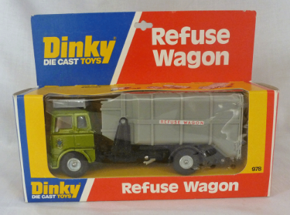 Picture of Dinky Toys 978 Refuse Wagon Metallic Lime Green WB