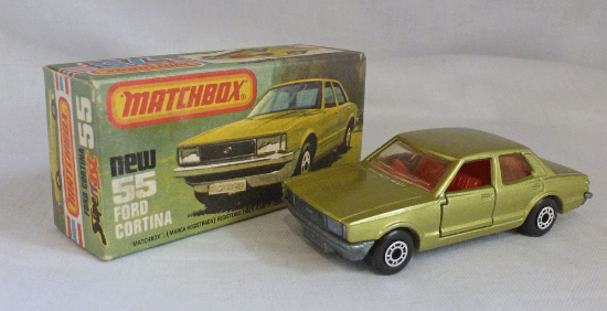 Picture of Matchbox Superfast MB55g Ford Cortina Green