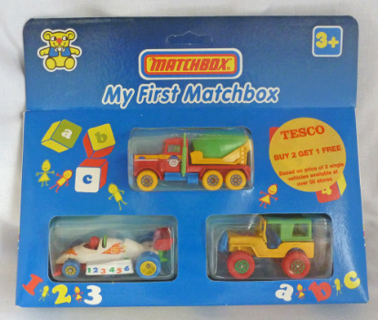 Picture of Matchbox "My First Matchbox" Triple Set A