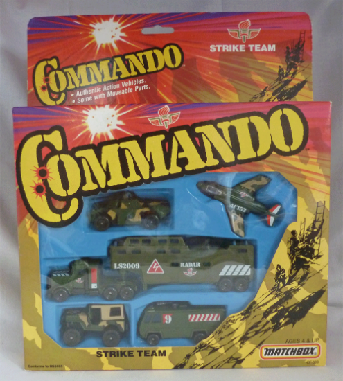 Picture of Matchbox Commando CF-300 Strike Team Gift Set