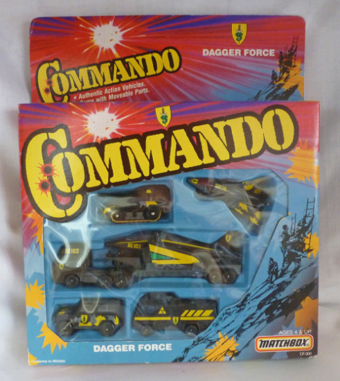 Picture of Matchbox Commando CF-300 Dagger Force Gift Set