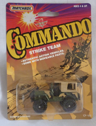 Picture of Matchbox Commando Strike Team MB14 4x4 Jeep [B]