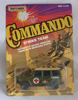 Picture of Matchbox Commando Strike Team MB30 Mercedes G Wagon