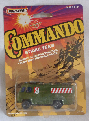 Picture of Matchbox Commando Strike Team MB54 Command Tracking Vehicle [B]