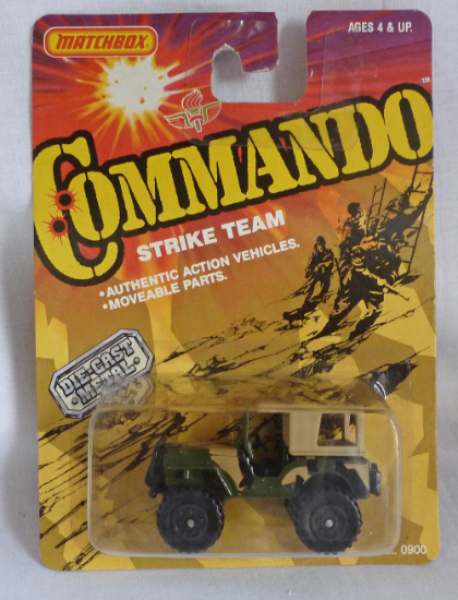 Picture of Matchbox Commando Strike Team MB14 4x4 Jeep [A] 