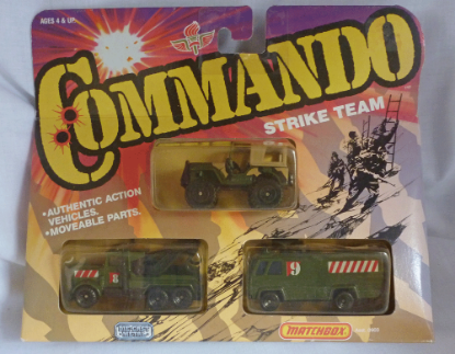 Picture of Matchbox Commando Strike Team Triple Set [A]