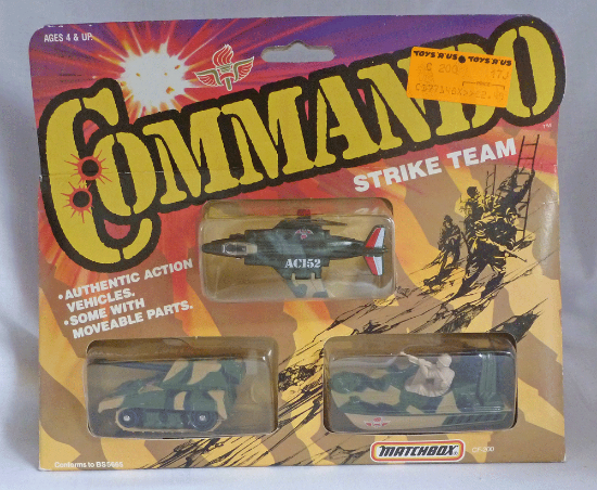 Picture of Matchbox Commando Strike Team Triple Set [B]