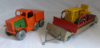 Picture of Early Lesney Toys Prime Mover, Trailer & Bulldozer with TAN Trailer Boxed 