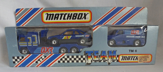 Picture of Matchbox TM 6 Team Convoy Set "Duckhams QXR Engine Oils"