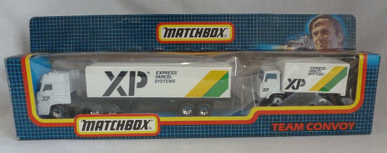 Picture of Matchbox TC4 Team Convoy Cargo Set "XP Parcel Systems"