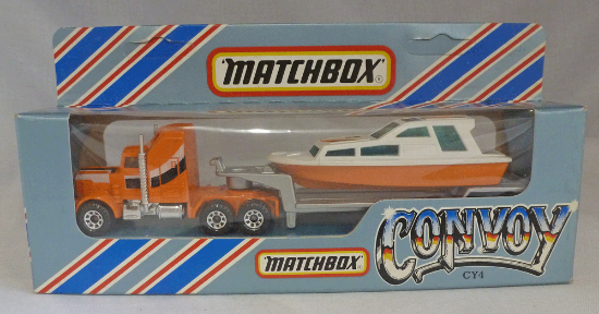 Picture of Lesney Matchbox Convoy CY4 Kenworth Boat Transporter