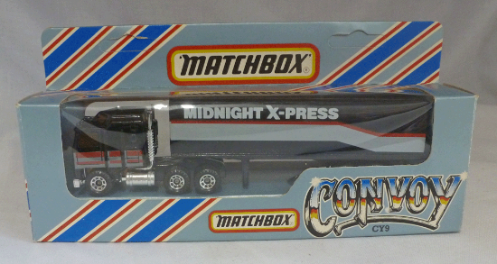 Picture of Lesney Matchbox Convoy CY9 Kenworth Box Truck Midnight Express