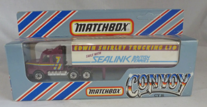 Picture of Matchbox Convoy CY16 Scania Box Truck "SEALINK"
