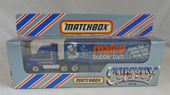 Picture of Matchbox Convoy CY16 Scania Box Truck "MATEY"