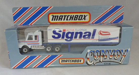 Picture of Matchbox Convoy CY16 Scania Box Truck "Signal"