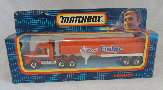 Picture of Matchbox Convoy CY17 Scania Tanker "Cadbury's Fudge"