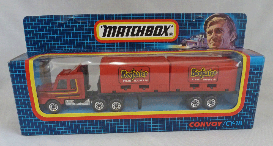 Picture of Matchbox Convoy CY18 Scania Double Container "Beefeater"