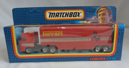 Picture of Matchbox Convoy CY24 DAF Box Car "Ferrari"