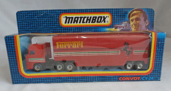 Picture of Matchbox Convoy CY24 DAF Box Car "Ferrari"