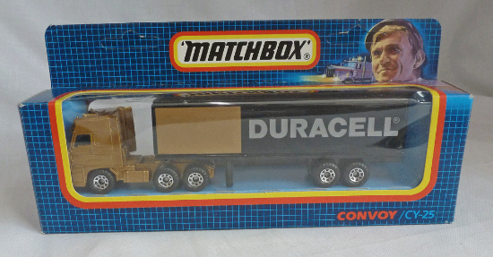 Picture of Matchbox Convoy CY25 DAF Box Truck "Duracell"