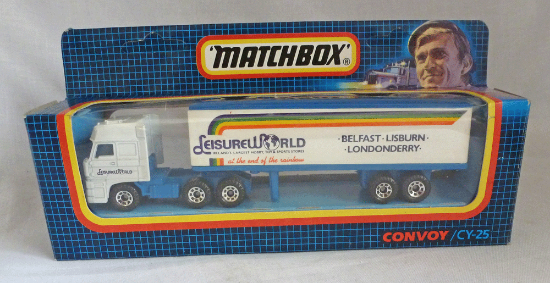 Picture of Matchbox Convoy CY25 DAF Box Truck "Leisureworld"