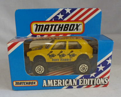 Picture of Matchbox American Editions MB7 Volkswagen Ruff Rabbit [Blue Interior]
