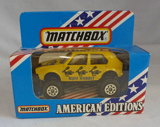 Picture of Matchbox American Editions MB7 Volkswagen Ruff Rabbit [Blue Interior]